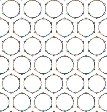 soyut geometrik vektör şablonu, dikişsiz desenli duvar kağıdı arkaplanı