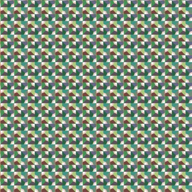 Geometrik şekilli kusursuz desen vektör çizimi