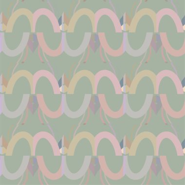 soyut geometrik dikişsiz arkaplan, vektör illüstrasyonu 