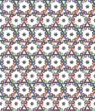 soyut geometrik dikişsiz arkaplan, vektör illüstrasyonu 