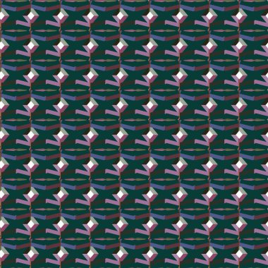 Geometrik dikişsiz desenlerin vektör çizimi, soyut duvar kağıdı arkaplanı