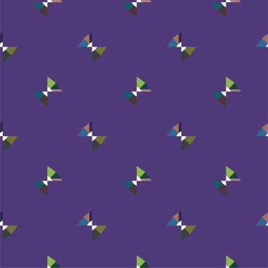 Kusursuz desenli dekoratif dekoratif şablon 