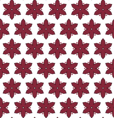 soyut geometrik dikişsiz desen, vektör illüstrasyonu