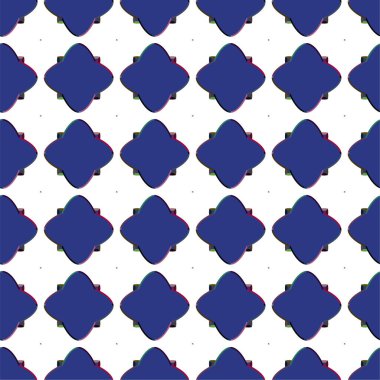 soyut geometrik dikişsiz arkaplan, vektör illüstrasyonu 