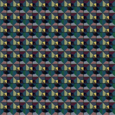 Kusursuz desenli dekoratif dekoratif şablon