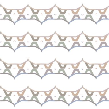 Geometrik şekilli kusursuz desen vektör çizimi