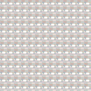 Geometrik şekilli kusursuz desen vektör çizimi