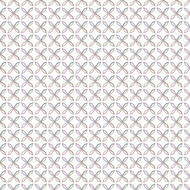 Geometrik dikişsiz desenlerin vektör çizimi, soyut duvar kağıdı arkaplanı 