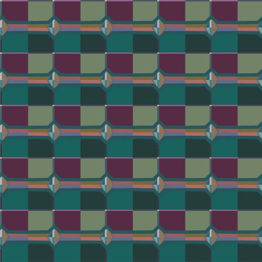 mükemmel desenli dekoratif vektör geometrik duvar kağıdı arkaplanı