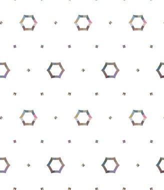 soyut geometrik dikişsiz arkaplan, vektör illüstrasyonu 