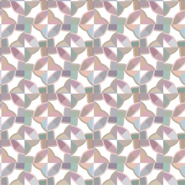 Geometrik dikişsiz desenlerin vektör çizimi, soyut duvar kağıdı arkaplanı 