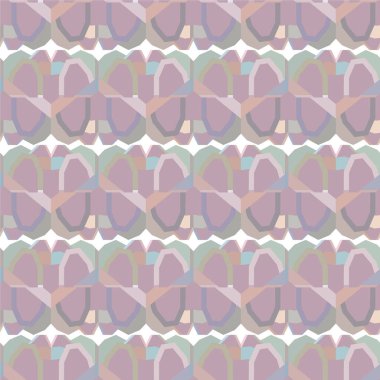 Geometrik dikişsiz desenlerin vektör çizimi, soyut duvar kağıdı arkaplanı 