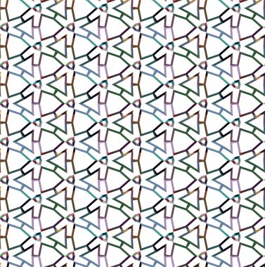 soyut geometrik kusursuz desen, dekoratif duvar kağıdı