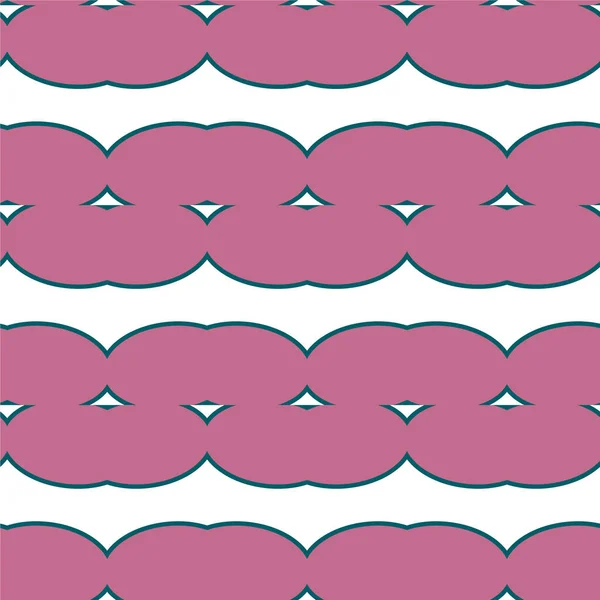 Kunstvolle Abstrakte Vektor Geometrische Nahtlose Muster Tapete Hintergrund — Stockvektor