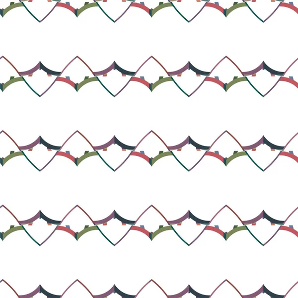 Διανυσματική Απεικόνιση Γεωμετρικού Μοτίβου Χωρίς Ραφή Αφηρημένο Φόντο Ταπετσαρίας — Διανυσματικό Αρχείο