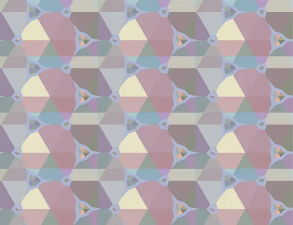 Abstrakte Hintergrundtextur Geometrischen Ornamentalen Stil Vektornahtloses Design — Stockvektor