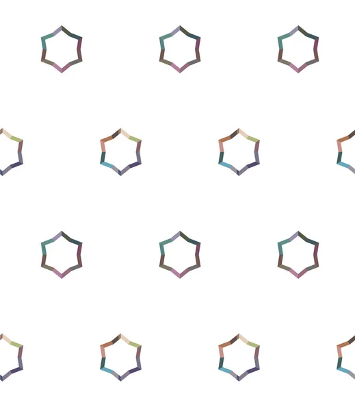 Абстрактний Геометричний Безшовний Фон Векторні Ілюстрації — стоковий вектор