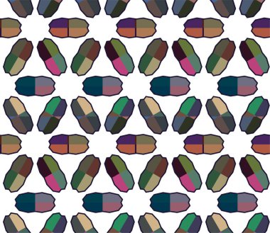 soyut geometrik kusursuz desen, dekoratif duvar kağıdı