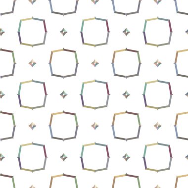 soyut geometrik dikişsiz arkaplan, vektör illüstrasyonu 