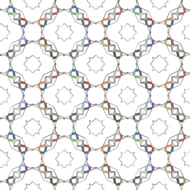 soyut geometrik dikişsiz arkaplan, vektör illüstrasyonu 