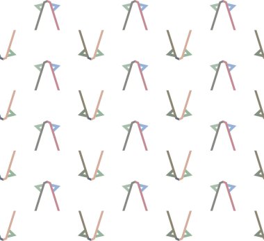 soyut geometrik dikişsiz arkaplan, vektör illüstrasyonu 