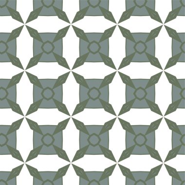 Kusursuz desenli dekoratif dekoratif şablon