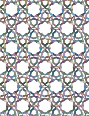 soyut geometrik dikişsiz arkaplan, vektör illüstrasyonu 