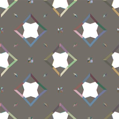 soyut geometrik dikişsiz konuşma, vektör illüstrasyonu