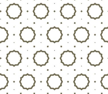 Geometrik şekilli kusursuz desen vektör çizimi
