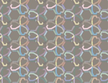 soyut yaratıcı vektör şablonu, pürüzsüz desenli duvar kağıdı arkaplanı