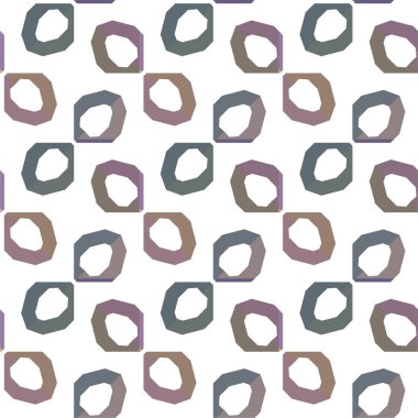 Geometrik dikişsiz desenlerin vektör çizimi, soyut duvar kağıdı arkaplanı 