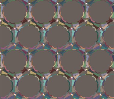 Kusursuz desenli duvar kağıdı arkaplanı, soyut geometrik vektör şablonu