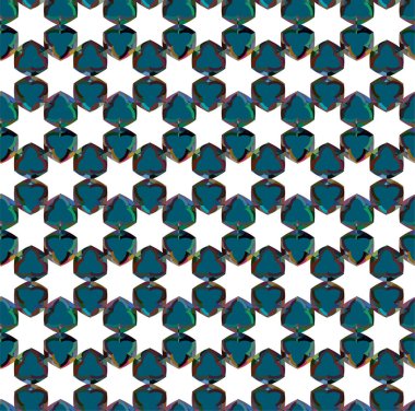 Geometrik dikişsiz desenlerin vektör çizimi, soyut duvar kağıdı arkaplanı