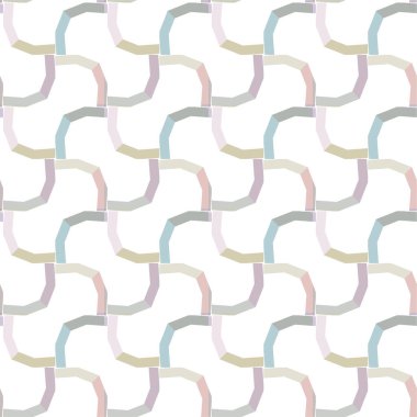 dekoratif vektör geometrik dikişsiz desen, duvar kağıdı arkaplan 