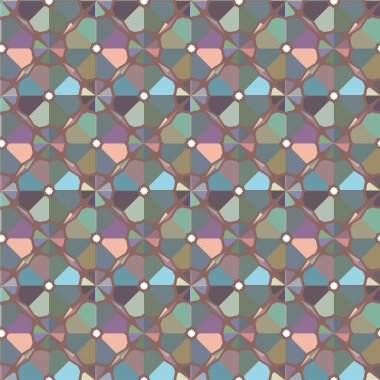 Kusursuz desenli dekoratif dekoratif şablon