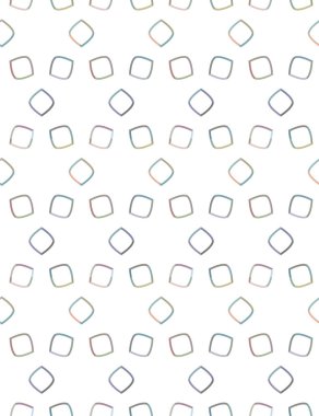 Geometrik şekilli kusursuz desen vektör çizimi
