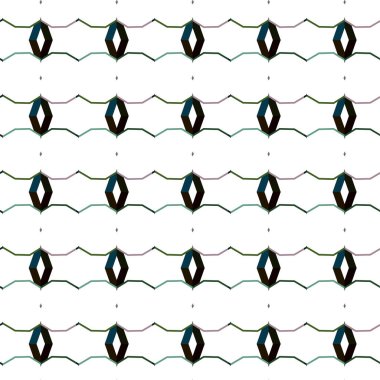 soyut geometrik dikişsiz arkaplan, vektör illüstrasyonu 