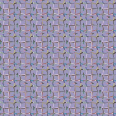 Geometrik dikişsiz desenlerin vektör çizimi, soyut duvar kağıdı arkaplanı 