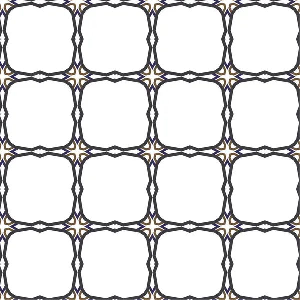 Illustrazione Vettoriale Del Modello Geometrico Senza Soluzione Continuità Sfondo Astratto — Vettoriale Stock