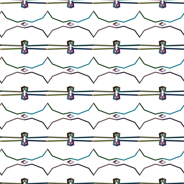 Abstrakcyjne Geometryczne Tło Bez Szwu Ilustracja Wektora — Wektor stockowy