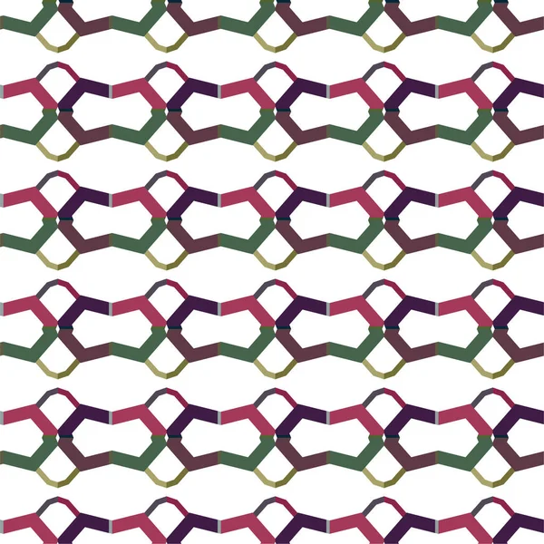 Illustrazione Vettoriale Del Modello Geometrico Senza Soluzione Continuità Sfondo Astratto — Vettoriale Stock