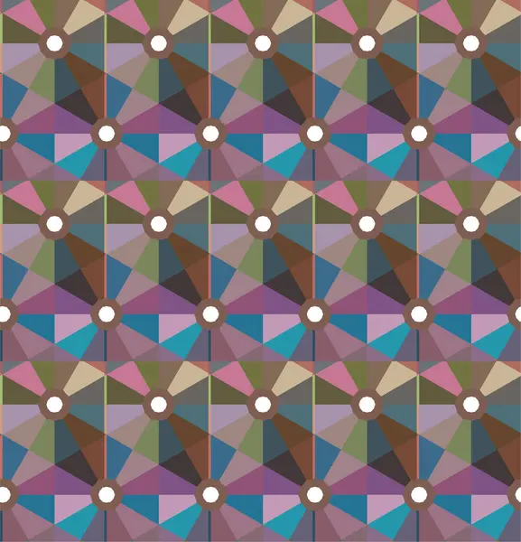 Patrón Geométrico Abstracto Sin Costura Fondo Pantalla Decorativo — Archivo Imágenes Vectoriales