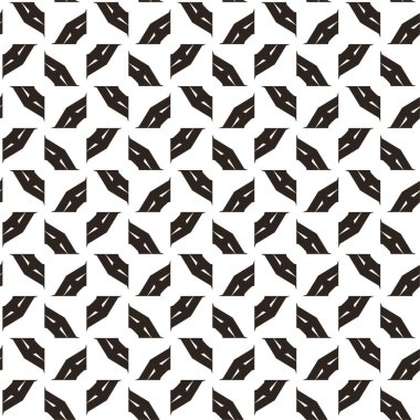 Kusursuz desenli dekoratif dekoratif şablon