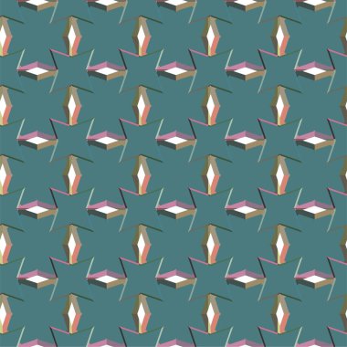 Geometrik dikişsiz desenlerin vektör çizimi, soyut duvar kağıdı arkaplanı