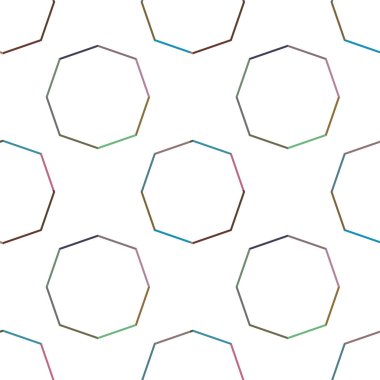 soyut geometrik dikişsiz arkaplan, vektör illüstrasyonu 