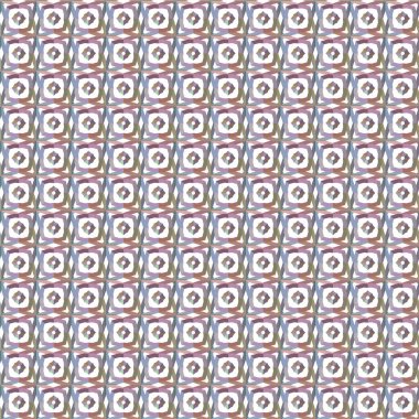 Geometrik şekilli kusursuz desen vektör çizimi