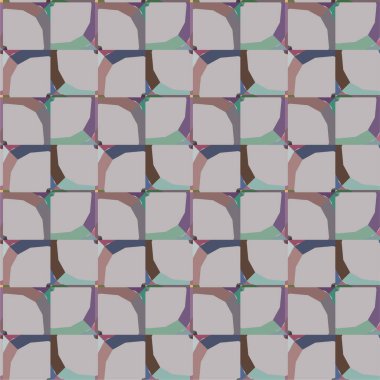 Geometrik dikişsiz desenlerin vektör çizimi, soyut duvar kağıdı arkaplanı 