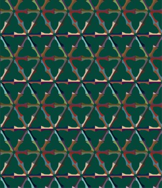 Soyut geometrik süslemesiz desen. tasarım arkaplanı, vektör illüstrasyonu