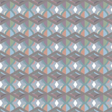 soyut geometrik dikişsiz arkaplan, vektör illüstrasyonu 
