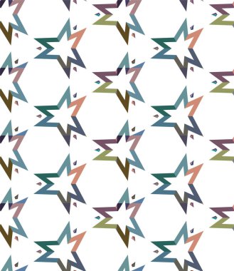 soyut geometrik dikişsiz arkaplan, vektör illüstrasyonu 